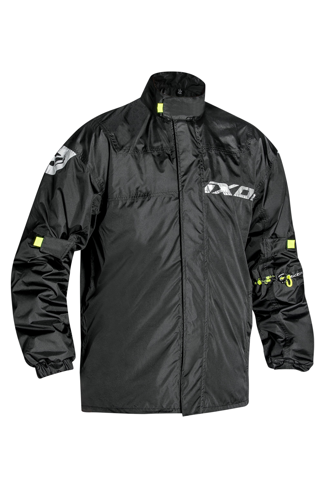 Kurtka Przeciwdeszczowa Ixon Madden Czarny/Jasnożółty3XL