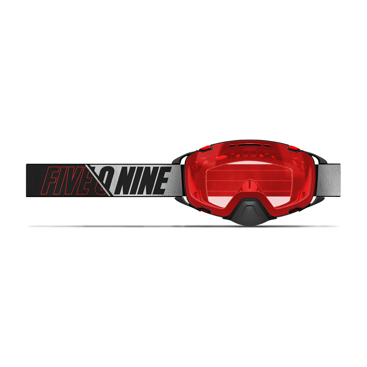 Gogle na Skuter Śnieżny 509 Aviator 2.0 Czerwony wyścigowy