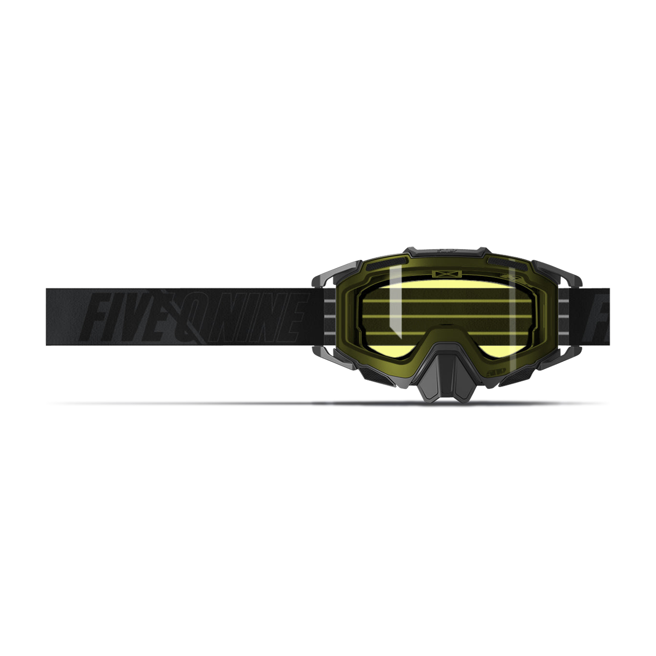 Gogle na Skuter Śnieżny 509 Sinister X7 Czarny/Żółty