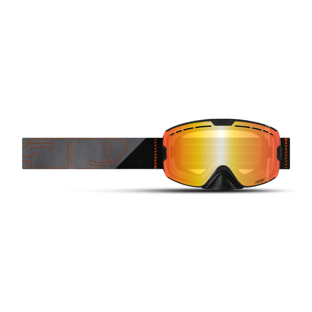 Gogle na Skuter Śnieżny 509 Kingpin Fiber Pomarańczowy Pop