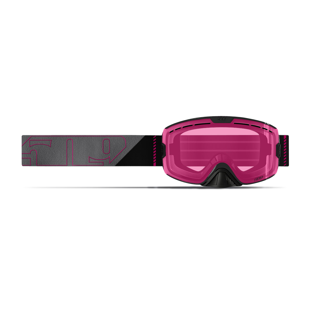 Gogle na Skuter Śnieżny 509 Kingpin Fiber Malinowy Pop