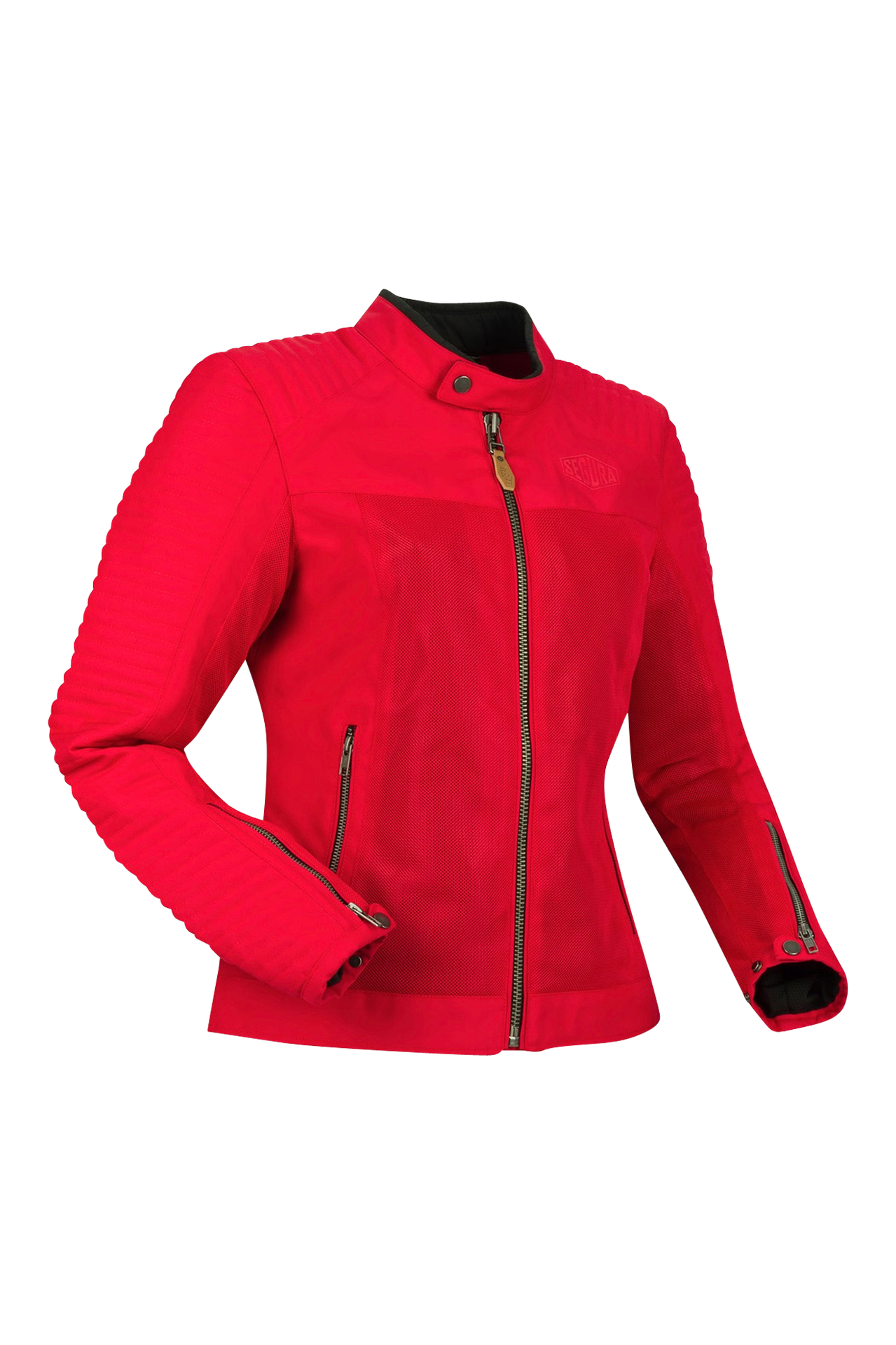 Kurtka MC Segura Dikinson Damskie Czerwony3XL