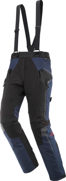 Spodnie Motocyklowe Ixon Odin Granatowy/Czarny/Jasnoczerwony4XL