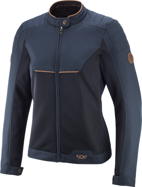 Damska Kurtka Motocyklowa Ixon Cornet Granatowy/BrązowyXL