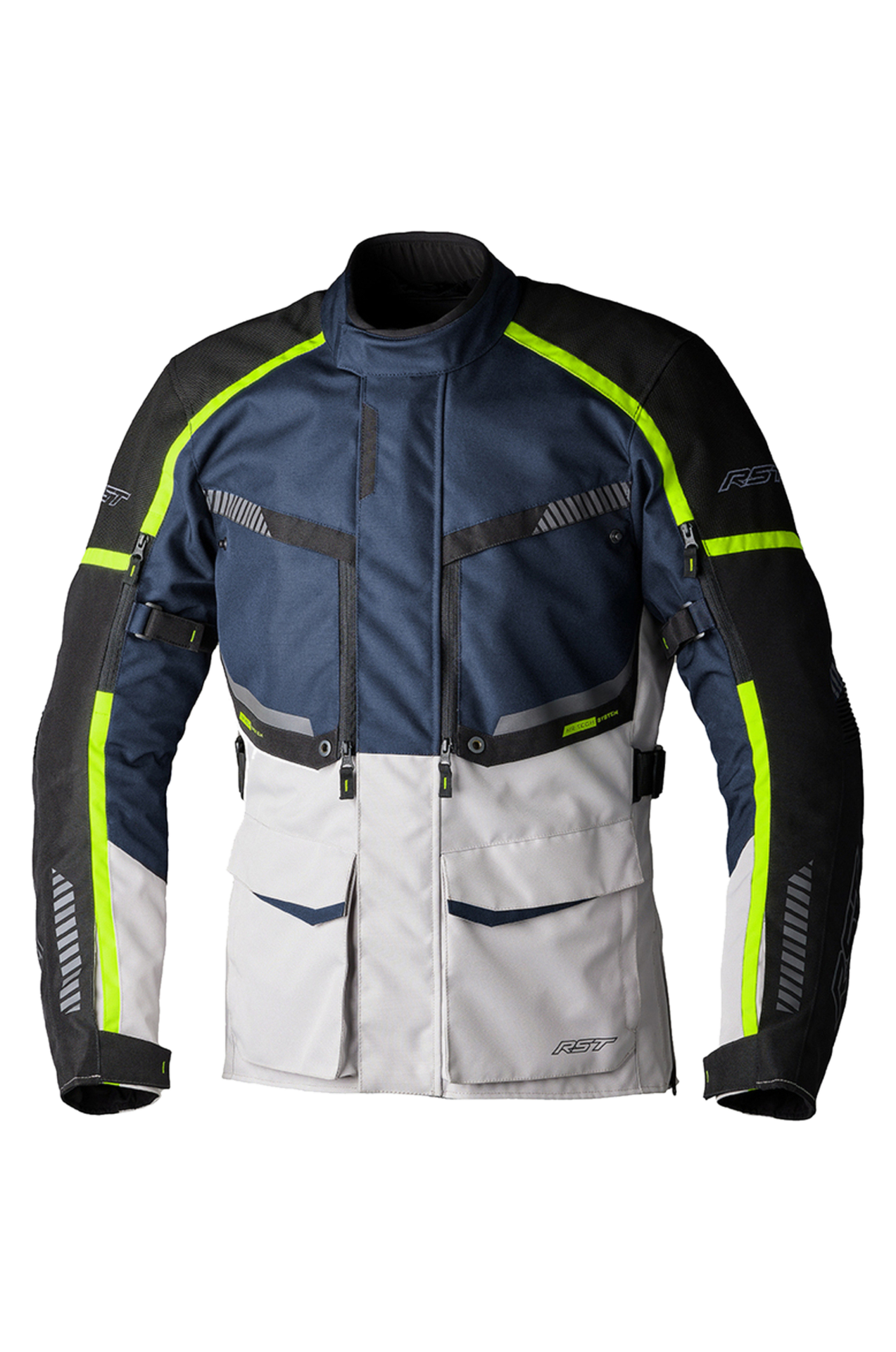 Kurtka Motocyklowa RST Maverick Evo Granatowy/SrebrnyM