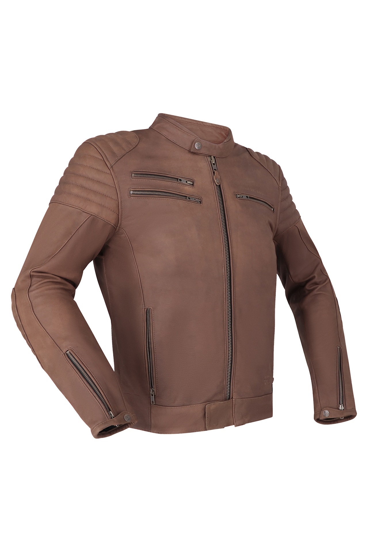 Kurtka Motocyklowa Richa Charleston Mahoniowy brązowy62