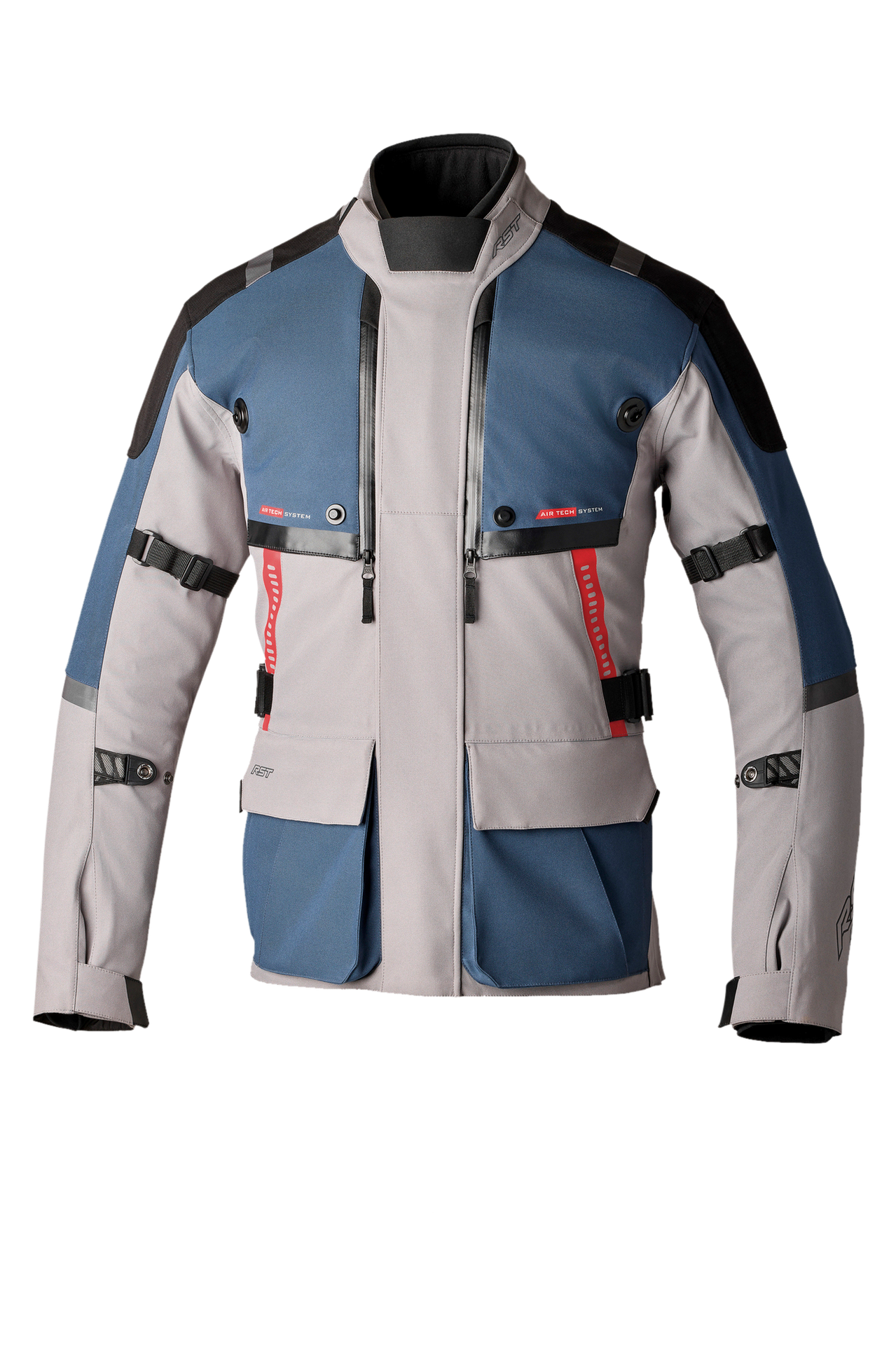 Kurtka Motocyklowa RST Vulcan Srebrny/Niebieski3XL