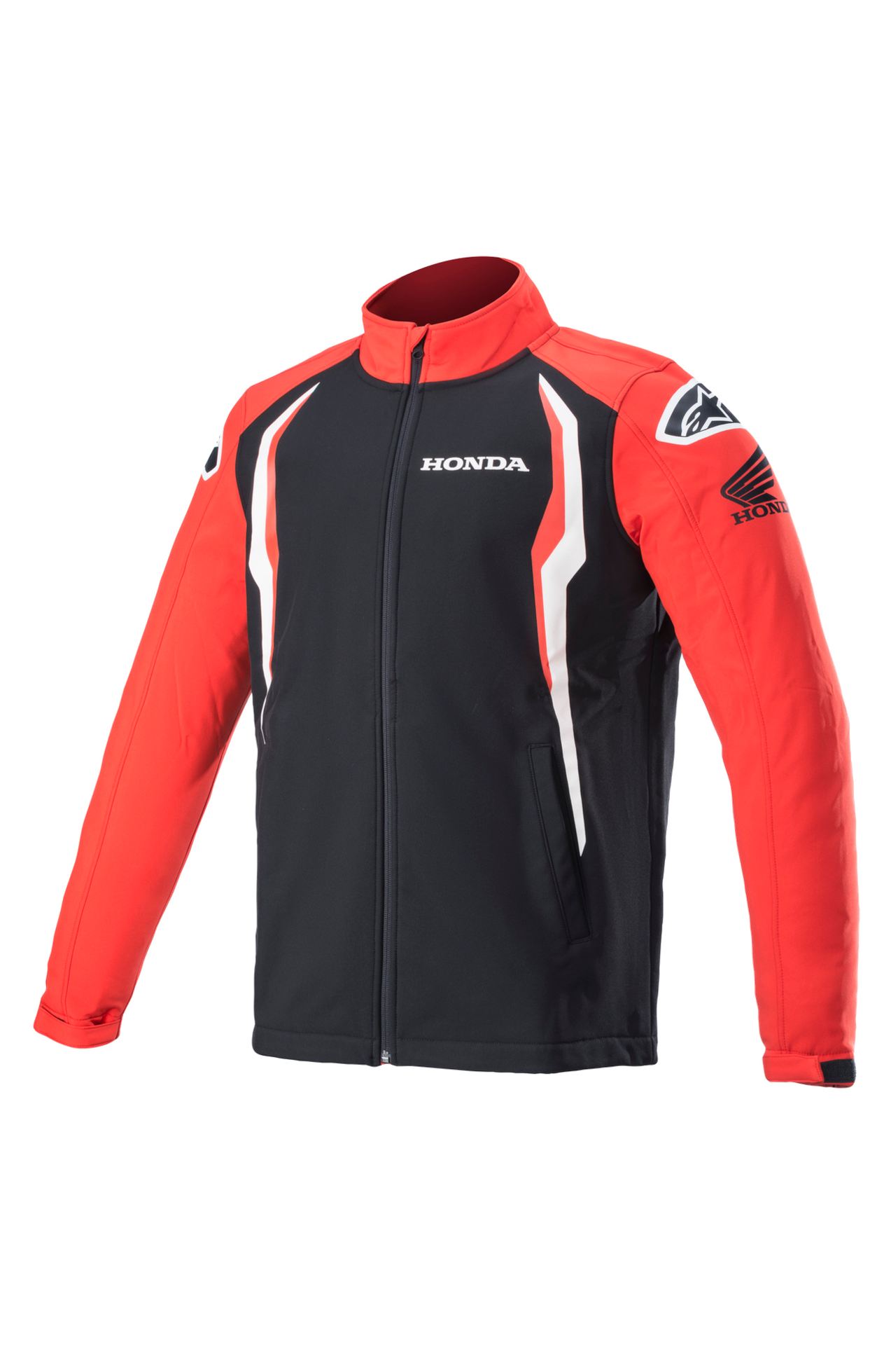 Kurtka Motocyklowa Alpinestars Honda Softshell Czerwony/CzarnyM