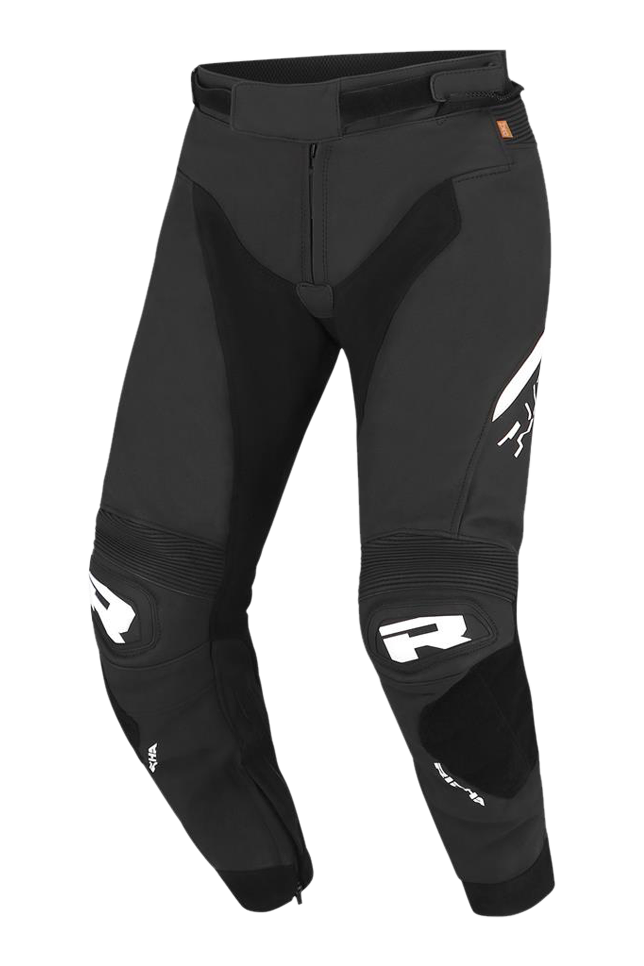 Spodnie Motocyklowe Richa Stradale Krótsza Nogawka Czarny/Złamany Biały52 Short