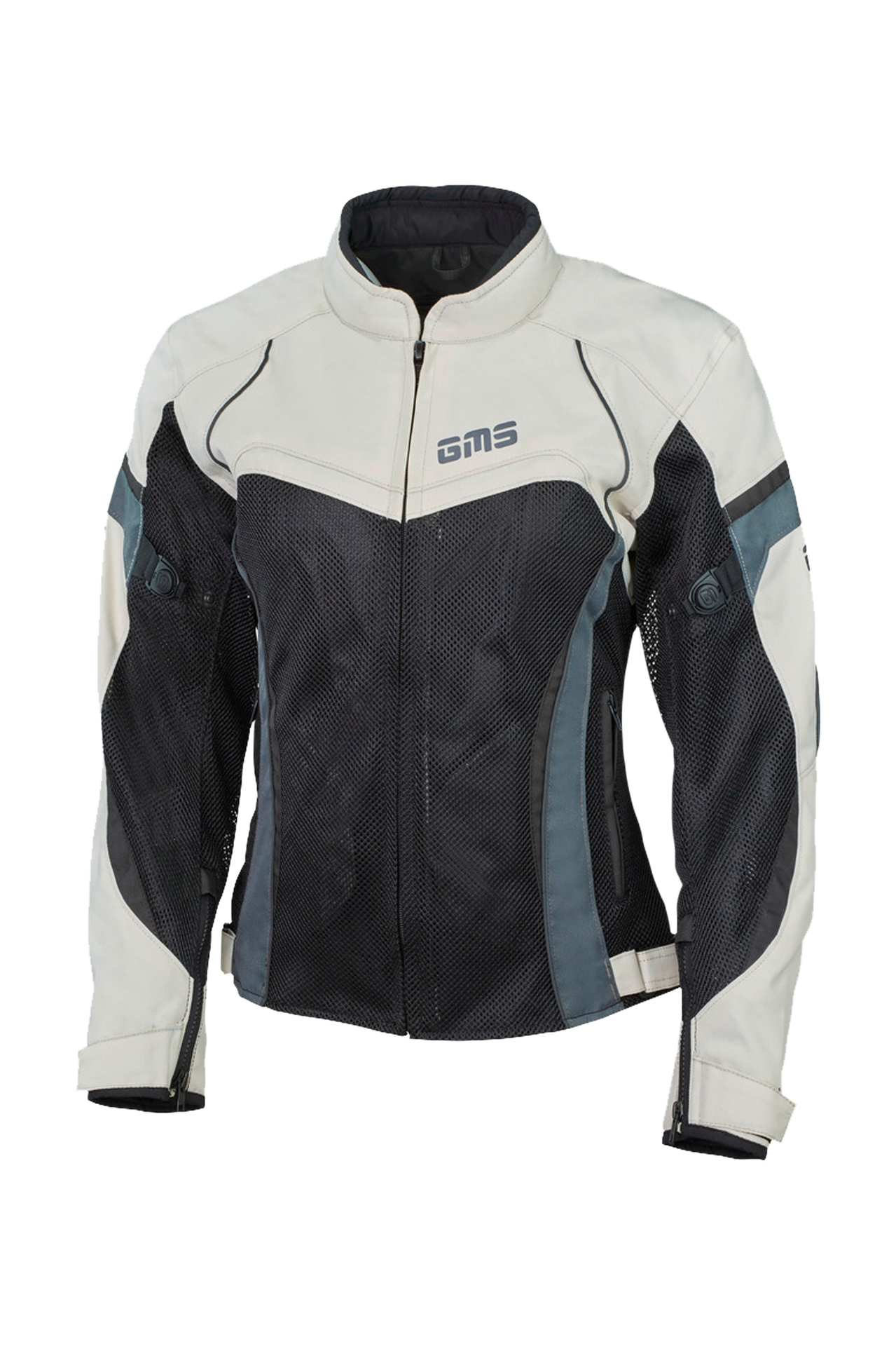 Damska Kurtka Motocyklowa GMS Tara Mesh Beżowy/CzarnyS