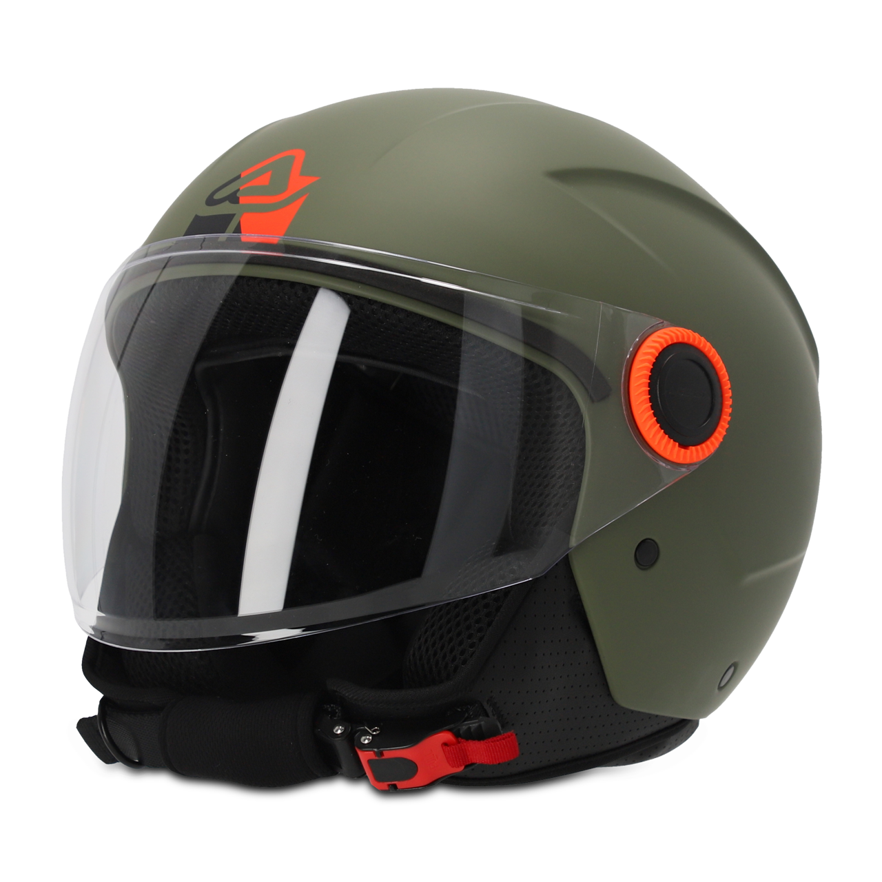 Kask Otwarty Acerbis Brezza Jet ZielonyM