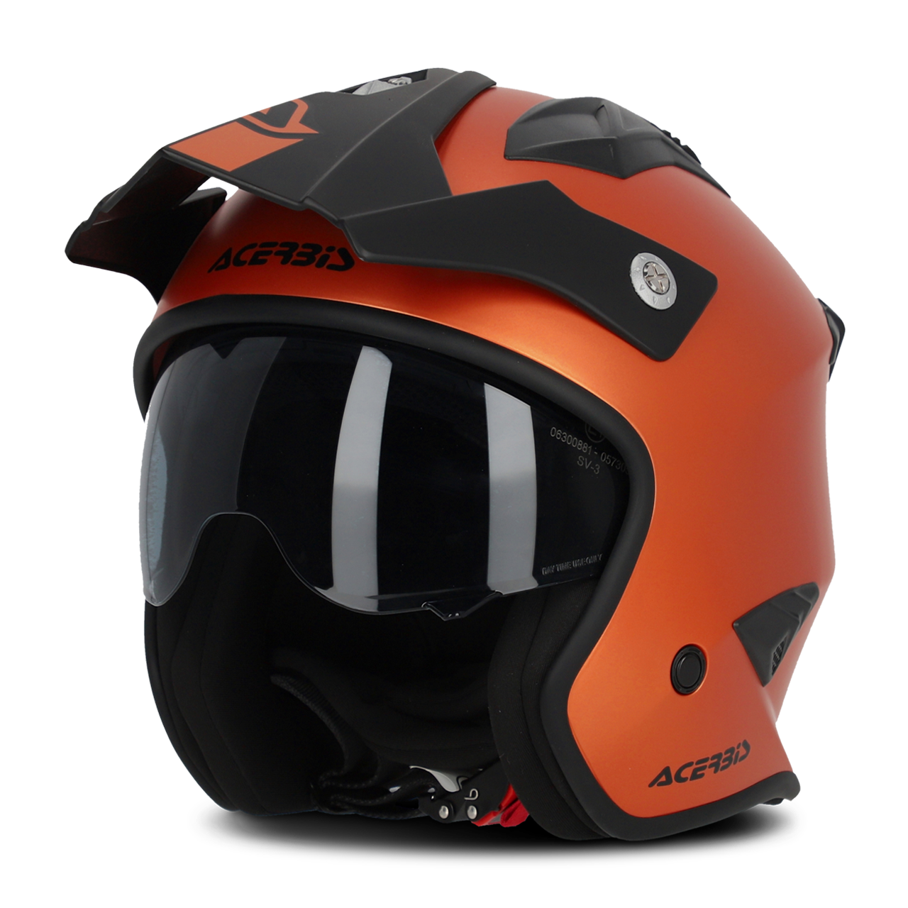 Kask Otwarty Acerbis Jet Aria Metallic PomarańczowyXXL