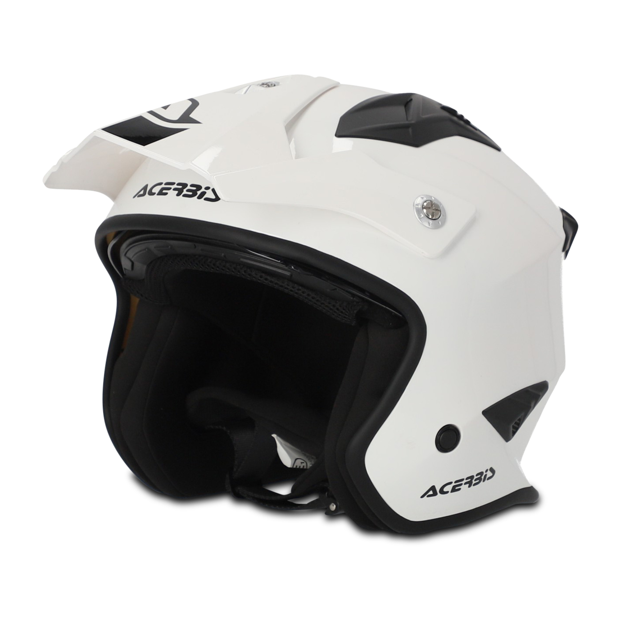 Kask Otwarty Acerbis Jet Aria Złamany BiałyS