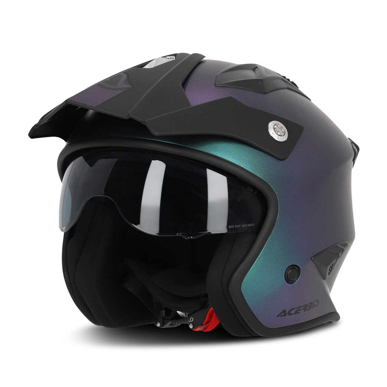 Kask Otwarty Acerbis Jet Aria Metallic KameleonXXL