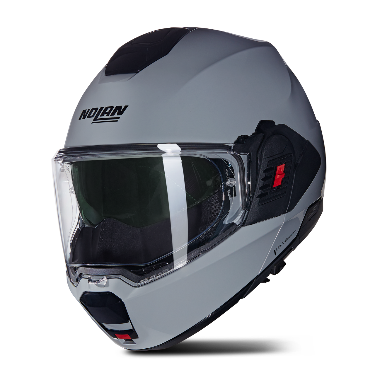 Kask Szczękowy Nolan N120-1 Błyszczący SzaryM
