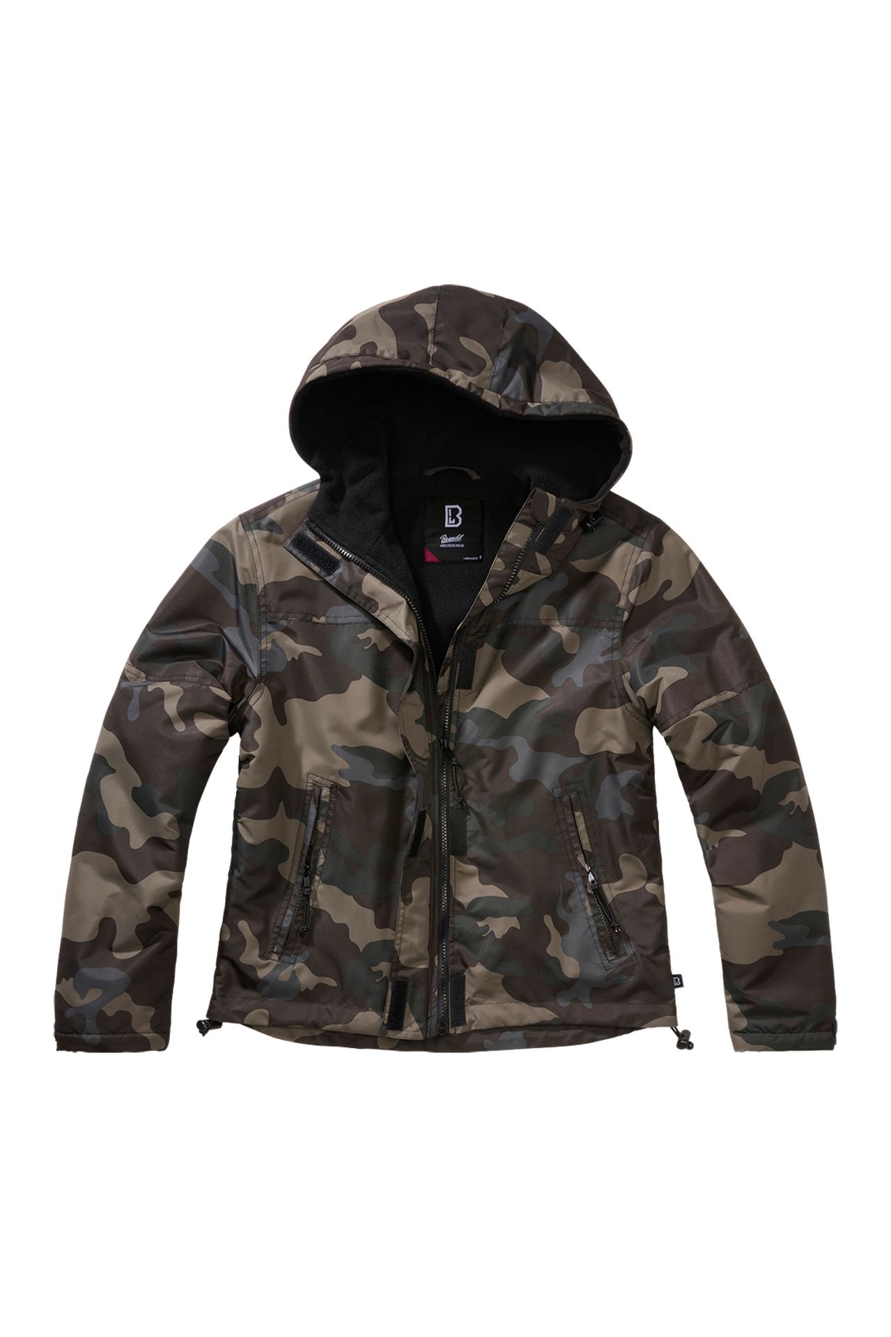 Kurtka Damska Brandit Windbreaker Frontzip Ciemny MoroXS