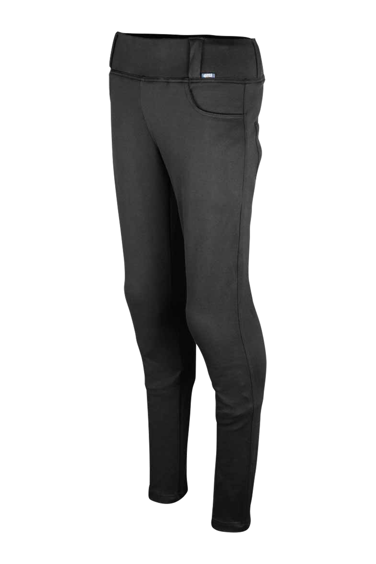 Spodnie Motocyklowe Jeggings GMS Anaconda Damskie CzarnyW36 x L30