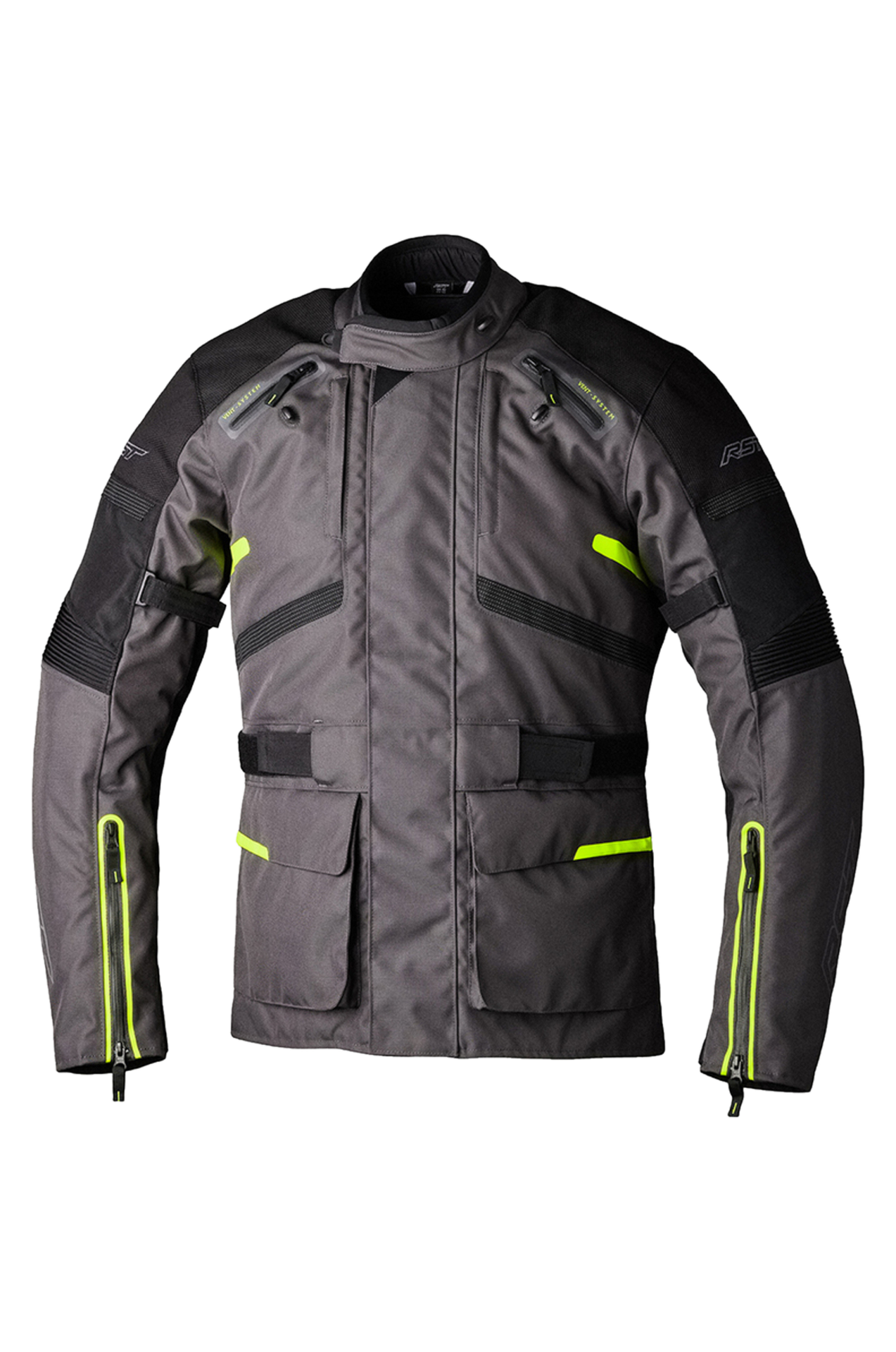 Kurtka Motocyklowa RST Endurance Grafitowy/Fluorescencyjny żółtyM