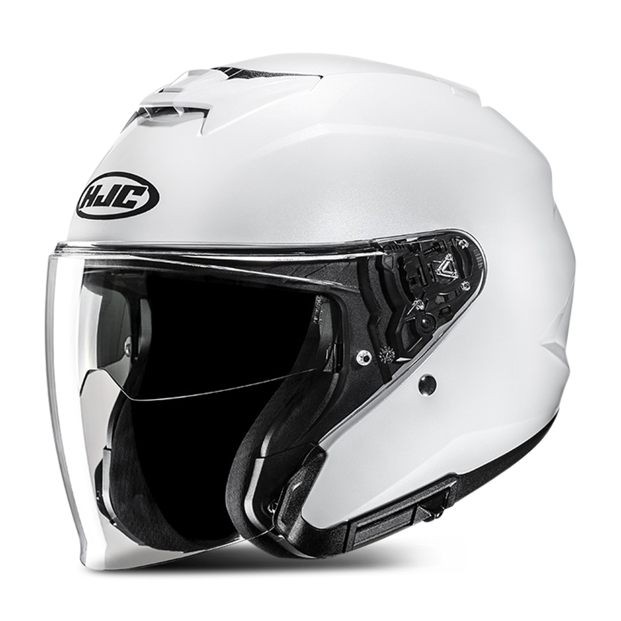 Kask Otwarty HJC I31 Flat Perłowy Złamany BiałyM