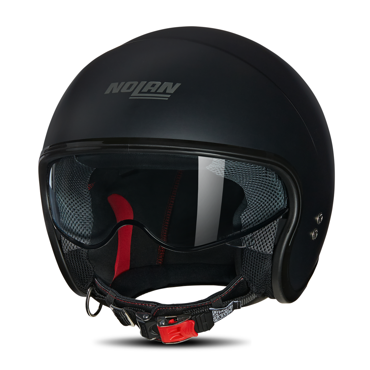 Kask Otwarty Nolan N21 Matowy CzarnyS