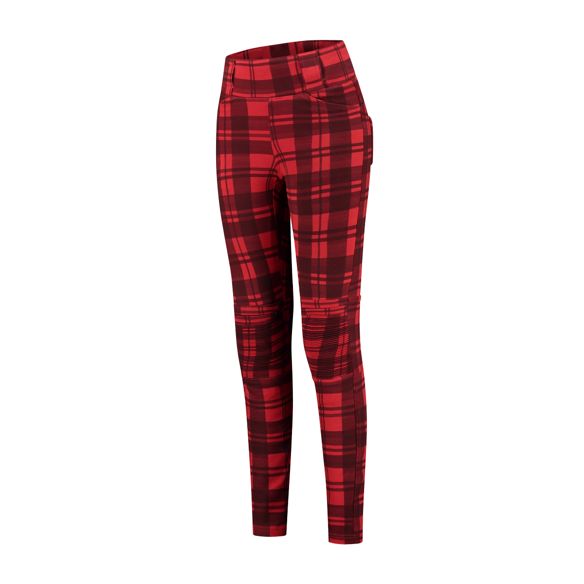 Legginsy Motocyklowe Rusty Stitches Damskie Claudia V2 Czerwony/Czarny36