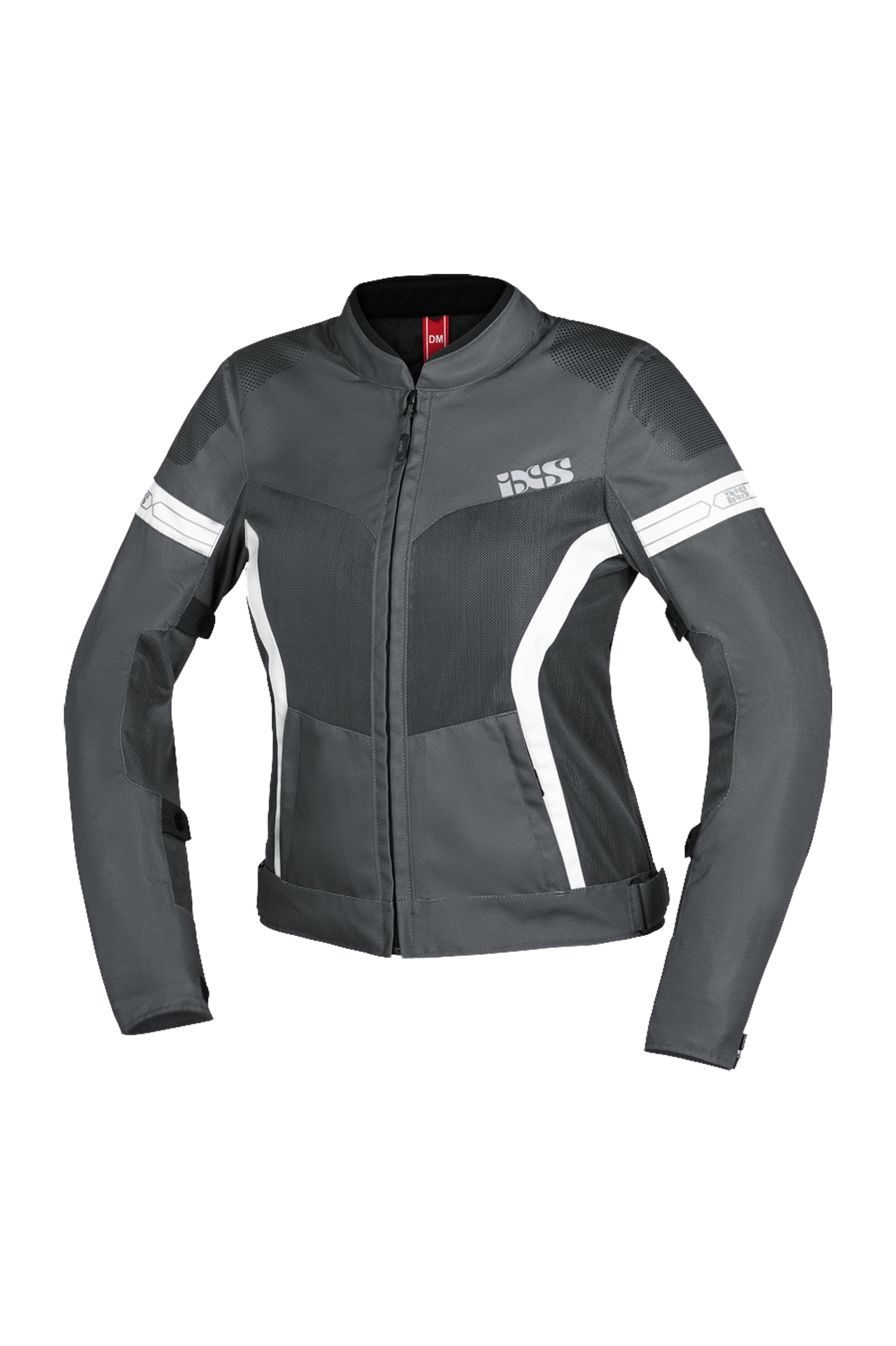 Damska Kurtka Motocyklowa iXS Sport Trigonis-Air Szary/Złamany Biały3XL