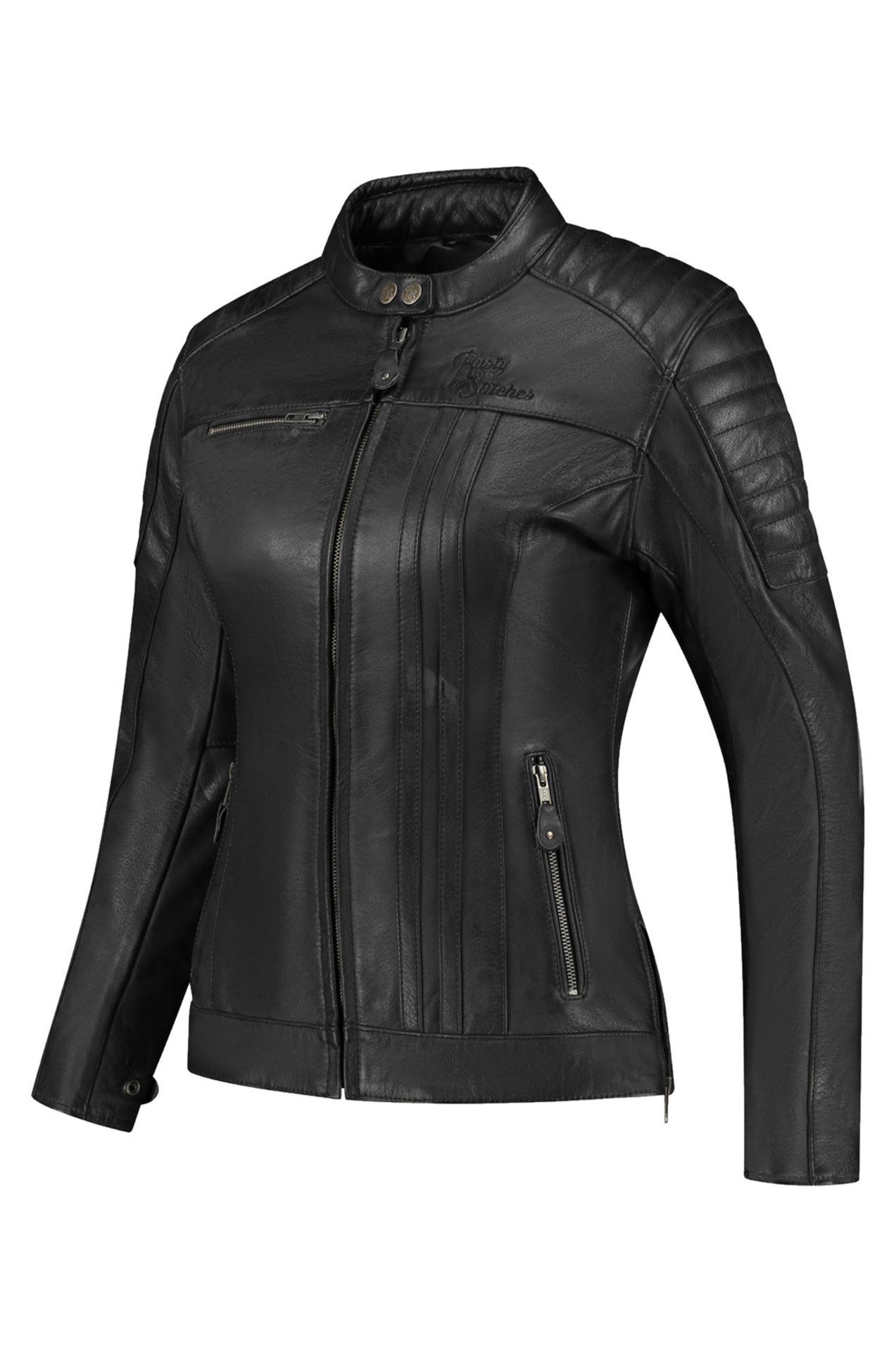 Kurtka Motocyklowa Rusty Stitches Alice V2 Damska Czarny46