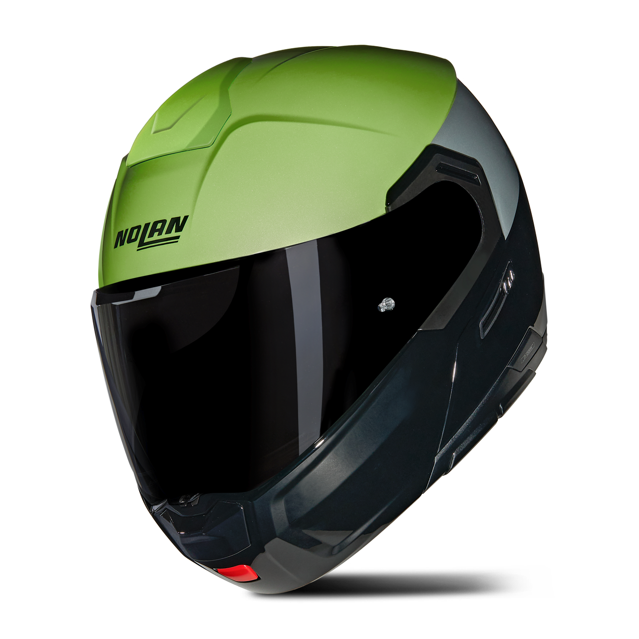 Kask Szczękowy Nolan N90-3 Zielony/CzarnyS
