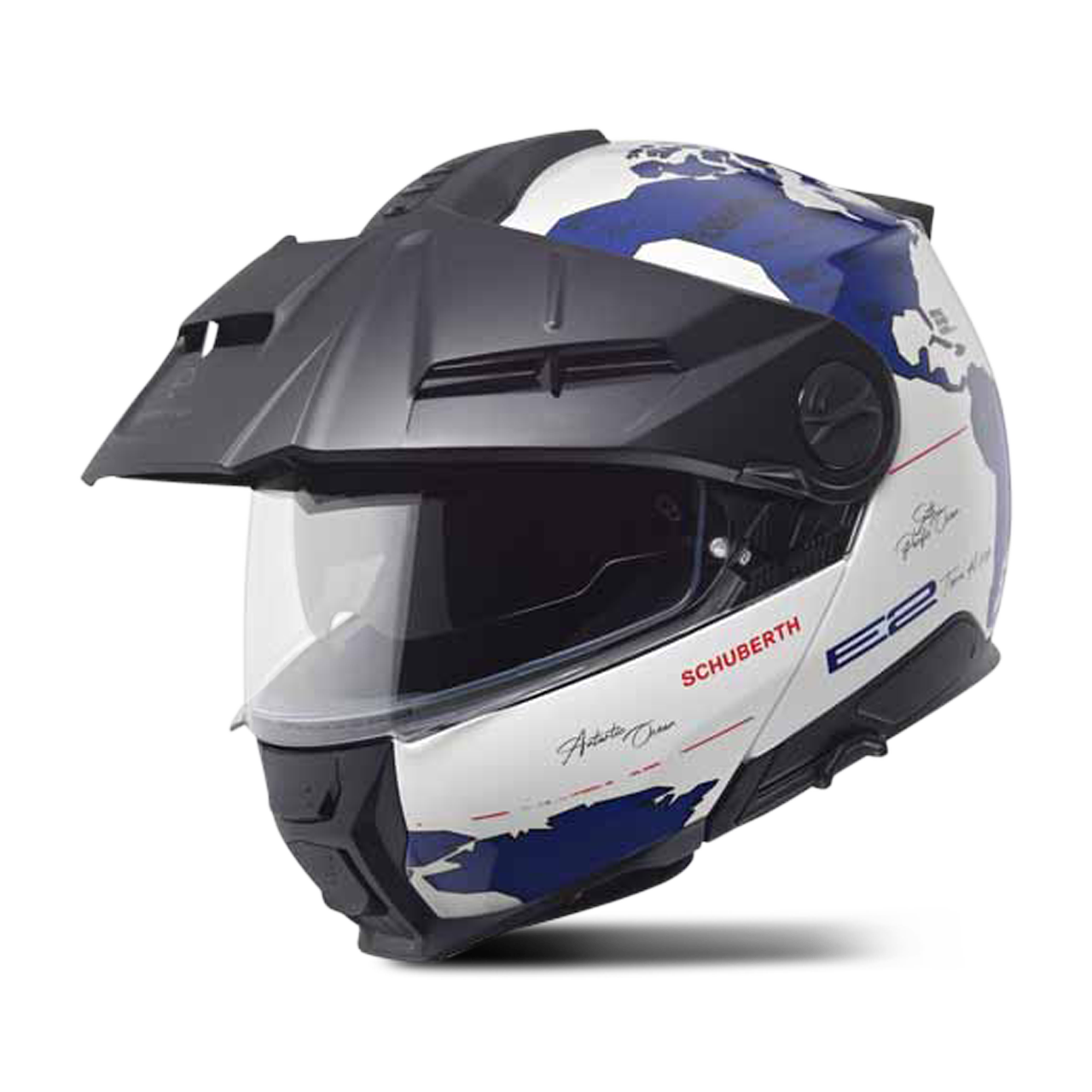 Kask Szczękowy Schuberth E2 NiebieskiM