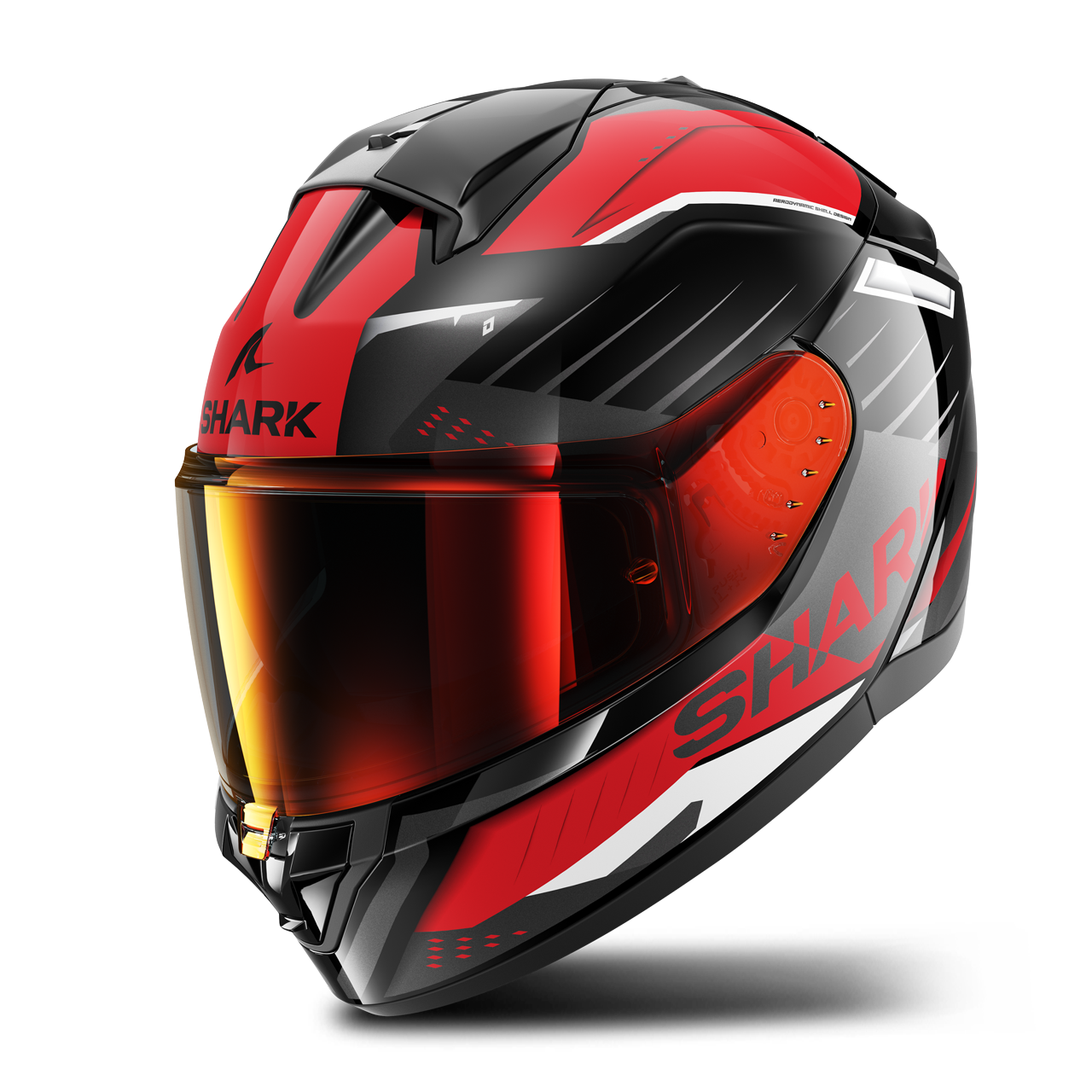 Kask Integralny Shark Ridill 2 Berserk Czarny/Antracyt/CzerwonyXS