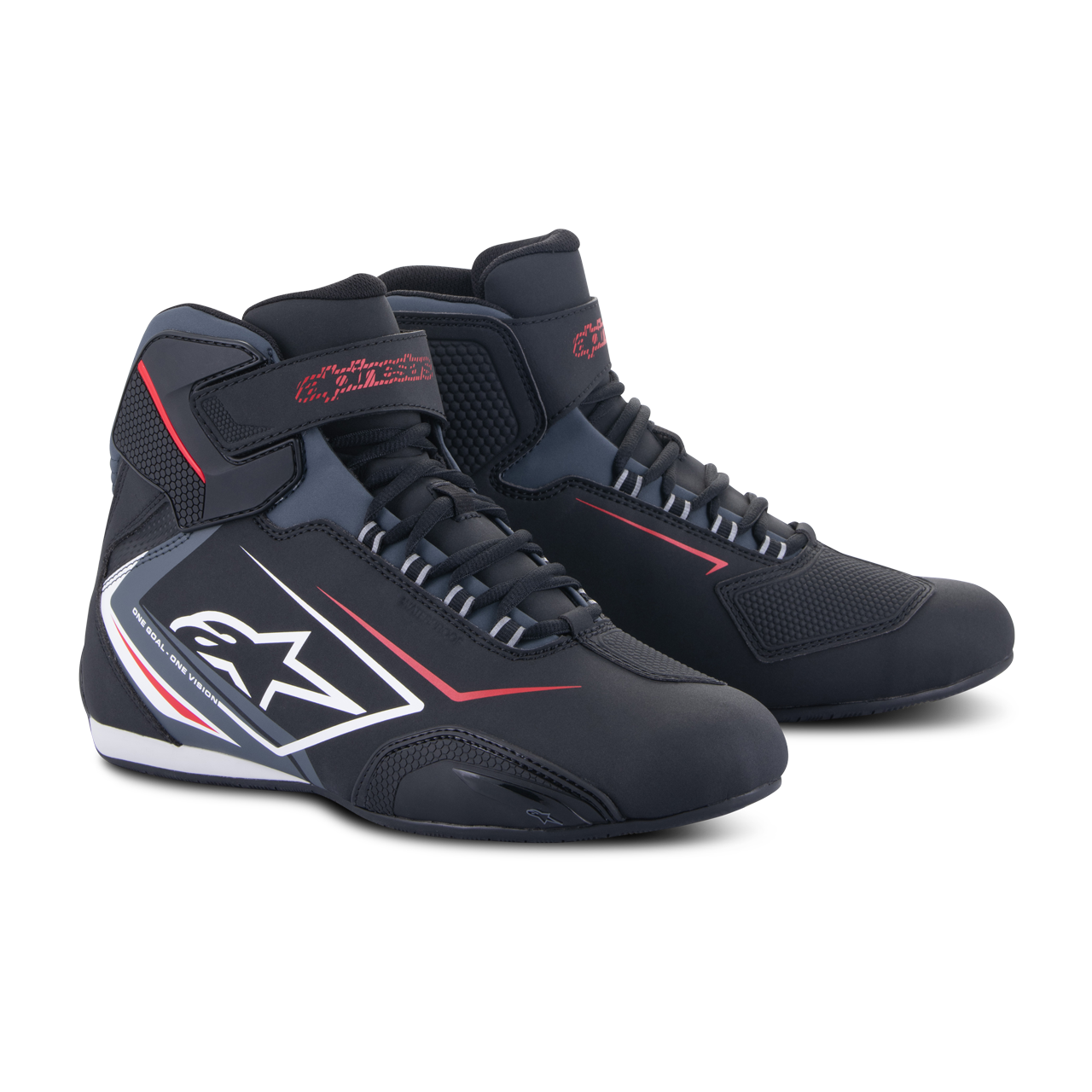 Buty Motocyklowe Alpinestars Sektor WP Czarny/Złamany Biały/Szary43,5