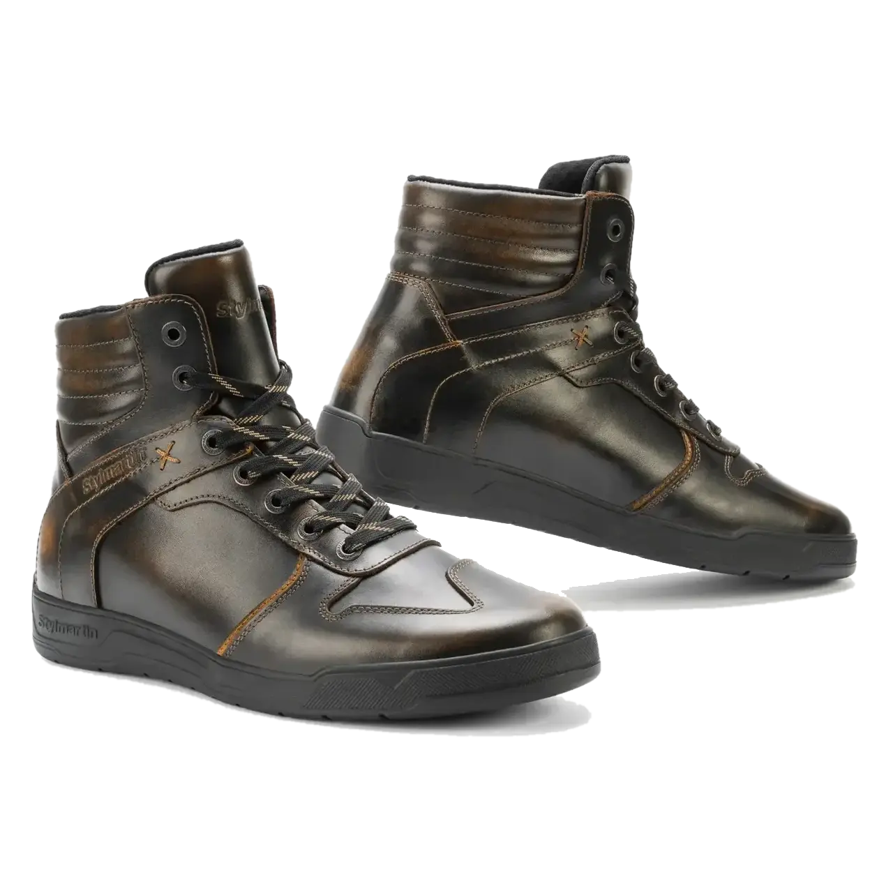 Buty Motocyklowe Stylmartin Iron WP Ciepły Brązowy42