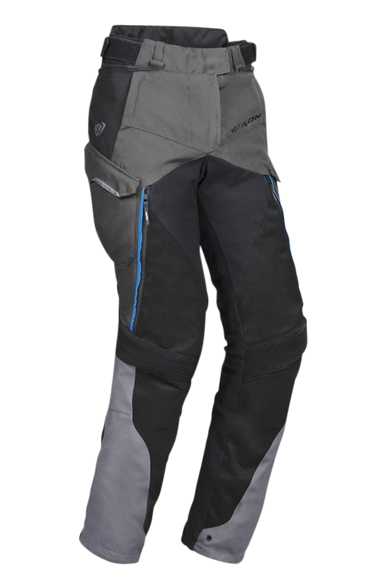 Spodnie Motocyklowe Ixon Eddas Damskie Szary/Czarny/NiebieskiXL