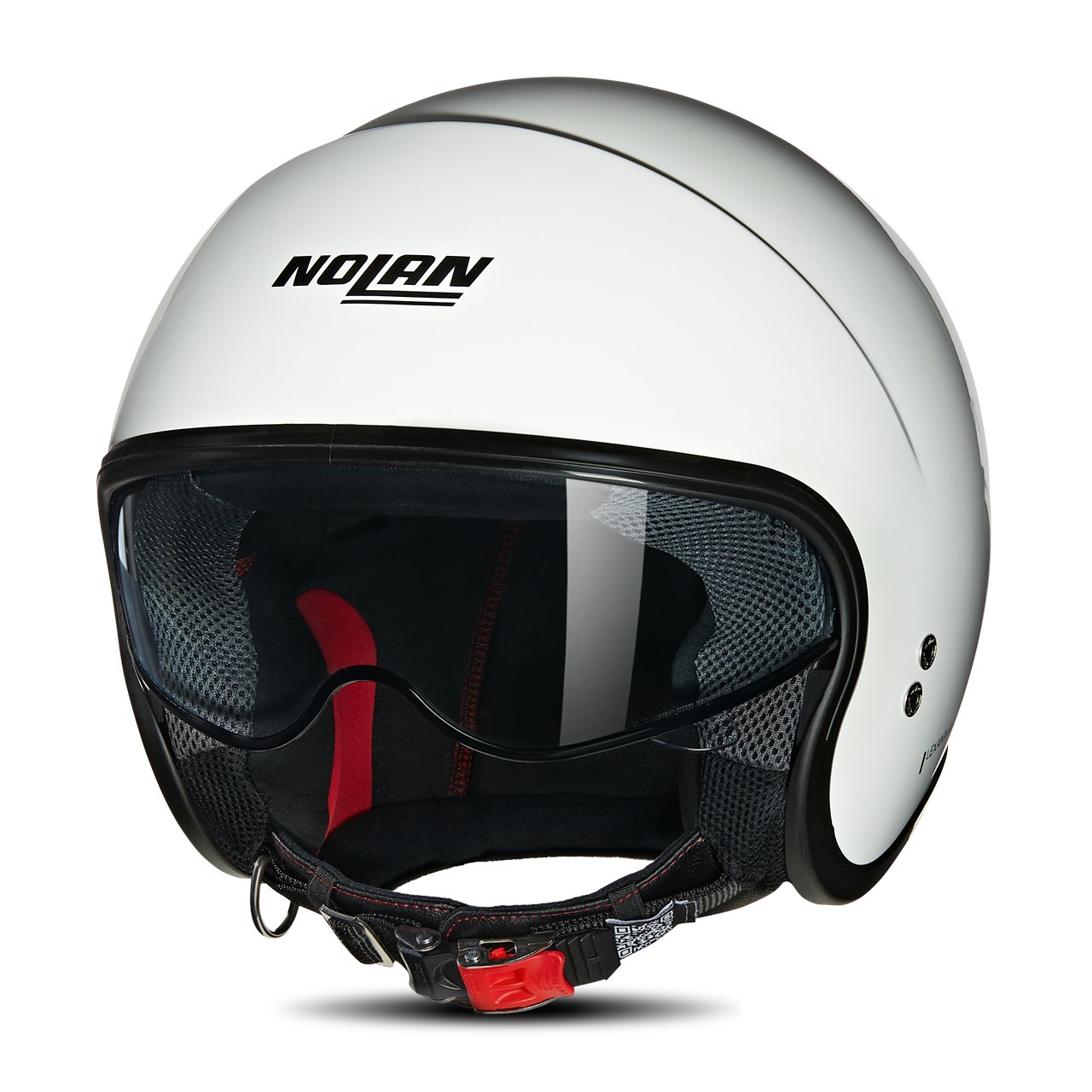 Kask Otwarty Nolan N21 Złamany BiałyM