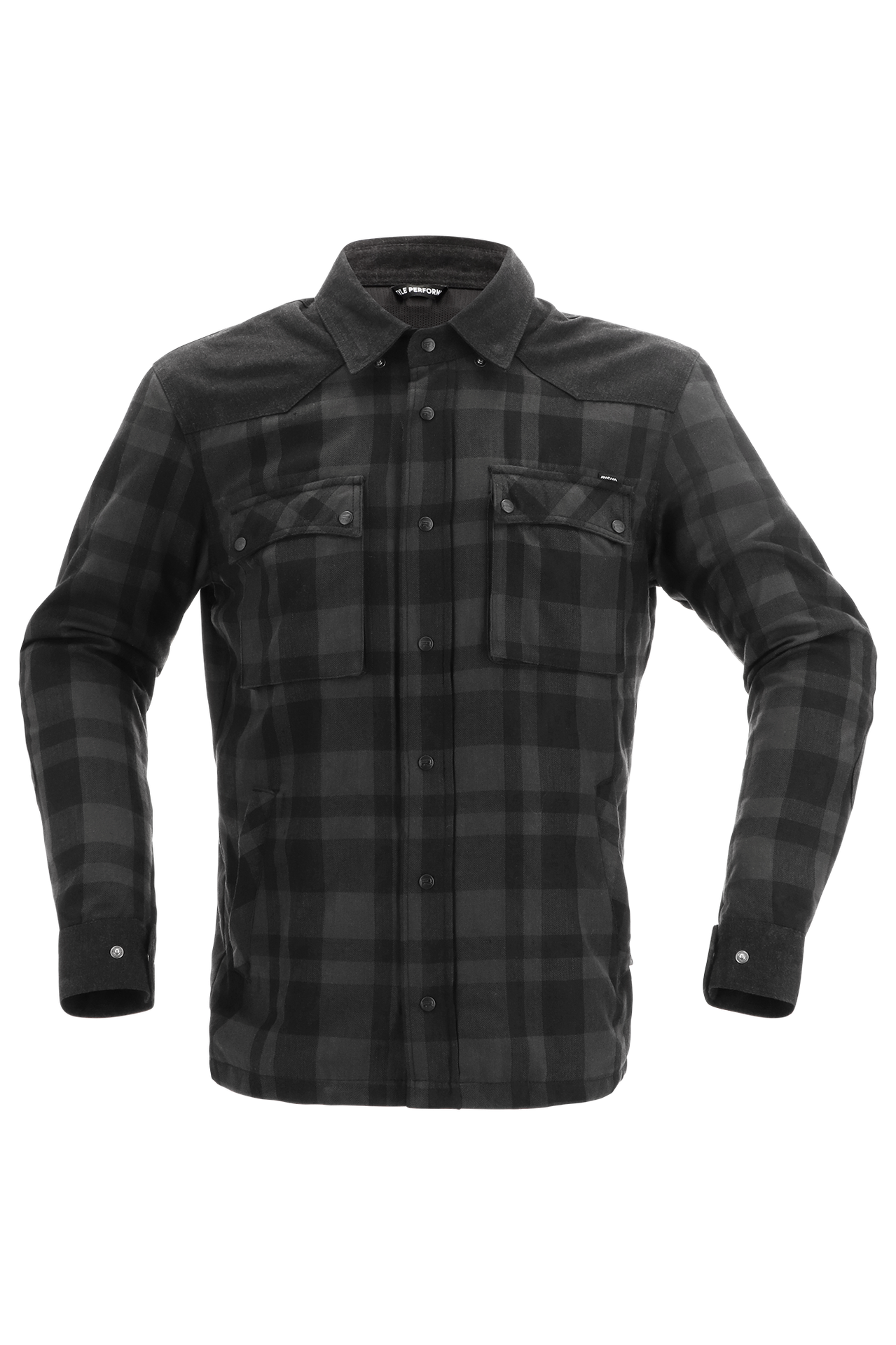 Kurtka Motocyklowa Richa Wisconsin WP Czarny/CiemnoszaryXXL