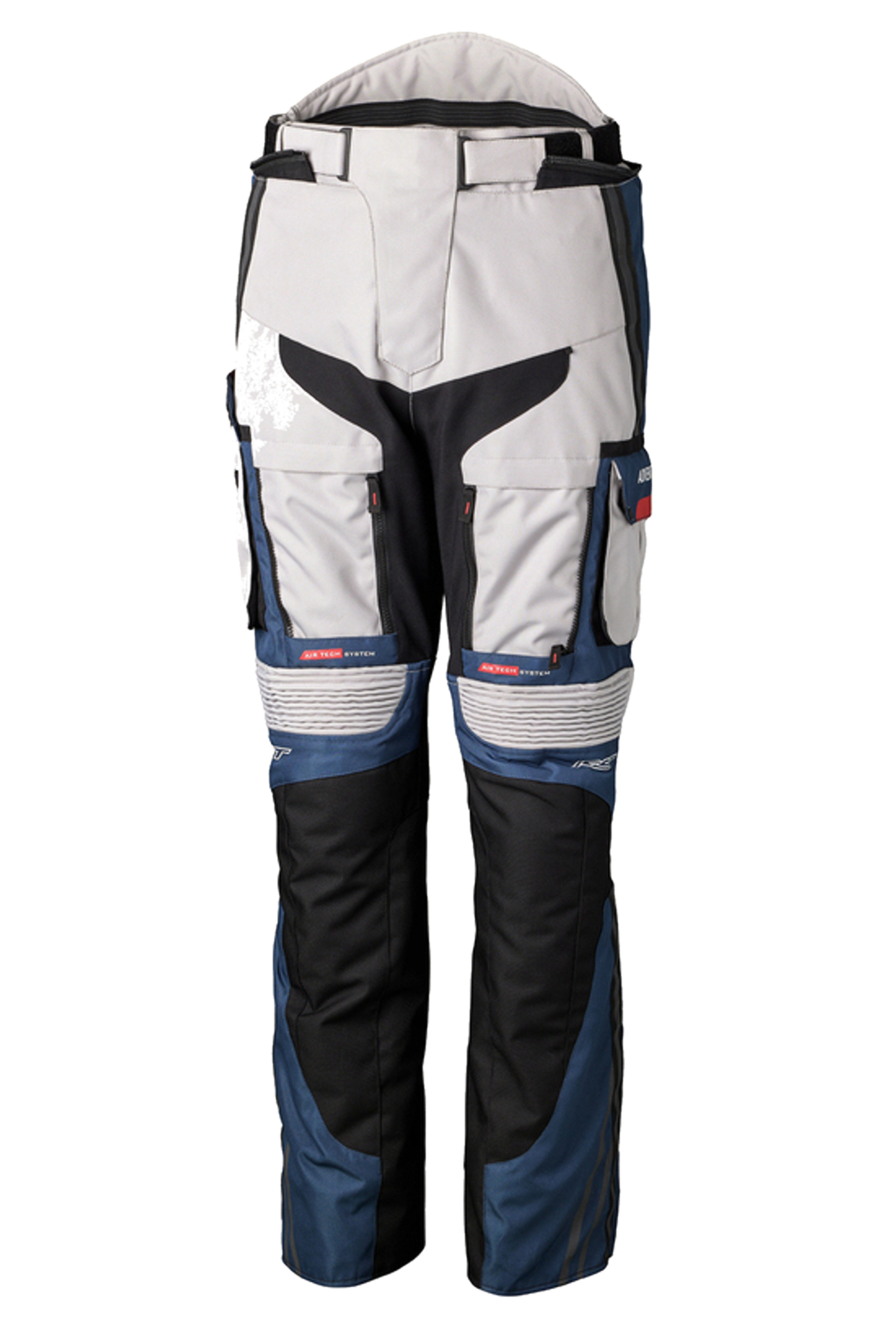 Spodnie Motocyklowe RST Pro Series Adventure-X Silver/Niebieski/CzerwonyM