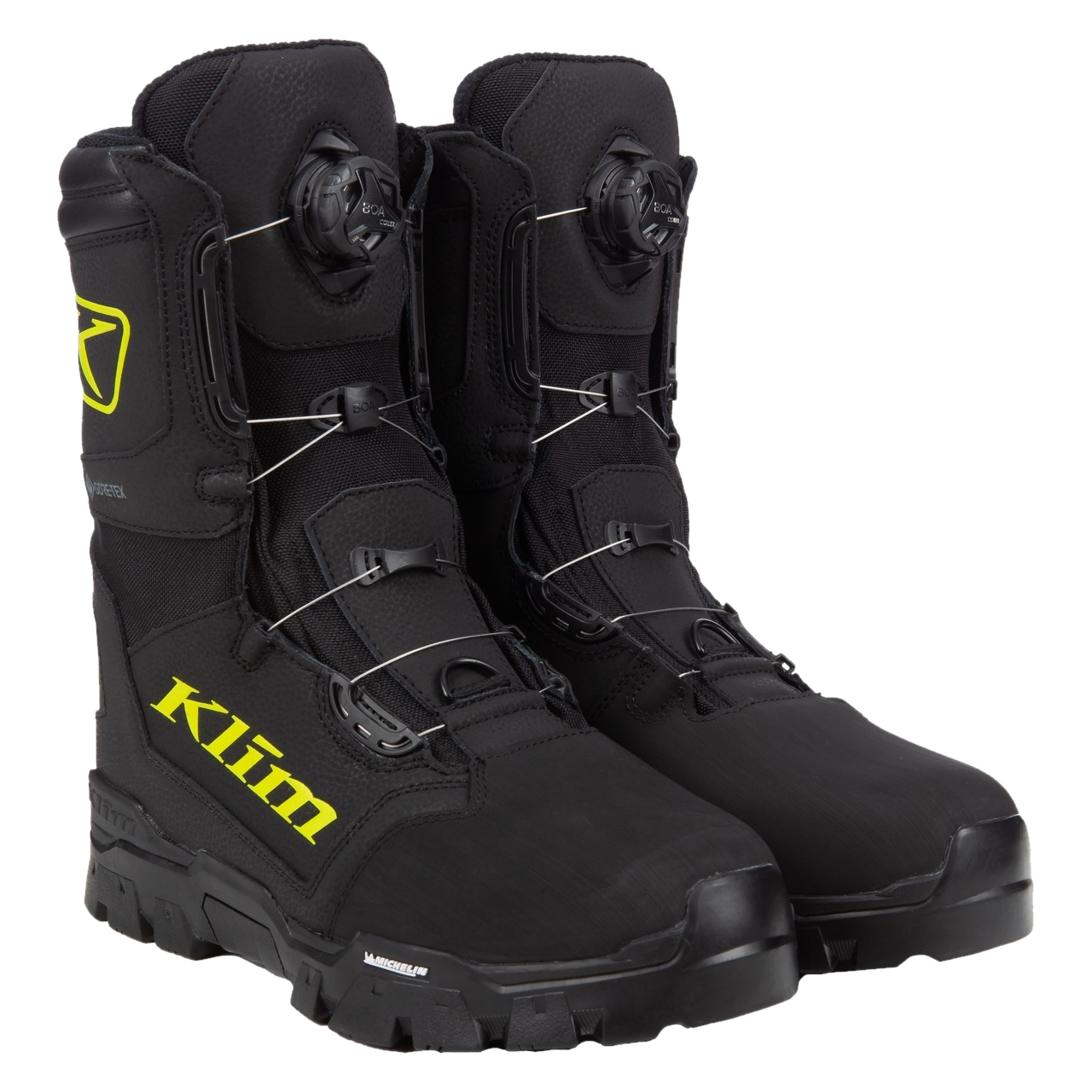 Buty na Skuter Śnieżny Klim Klutch Gtx Boa Czarny/Hi-Vis40