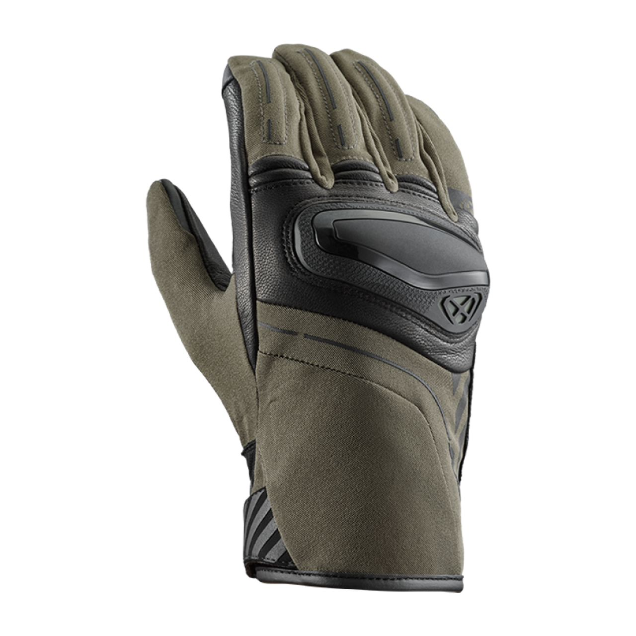 Rękawice Motocyklowe Ixon MS Sinergy Khaki/CzarnyL