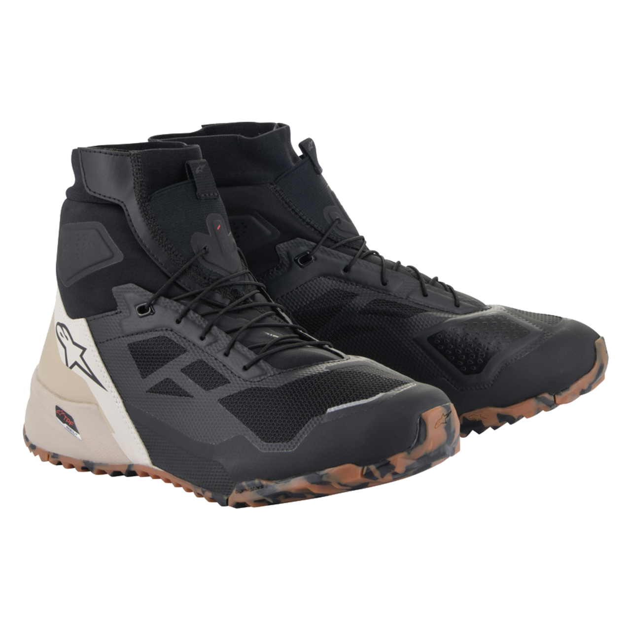 Buty Motocyklowe Alpinestars CR-1 Czarny/Jasnobrązowy43,5