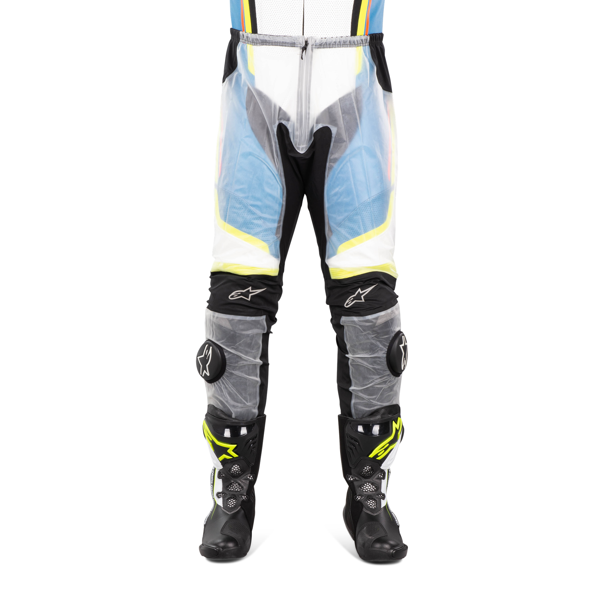 Spodnie Przeciwdeszczowe Alpinestars Racing Przezroczysty/CzarnyXL