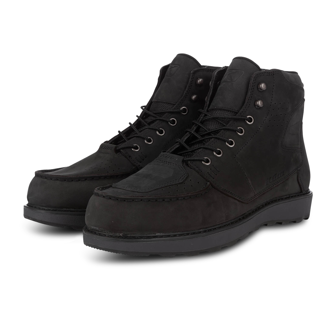 Buty Motocyklowe Klim Blak Jak Skórzane Metaliczny Szary Czarny47,5