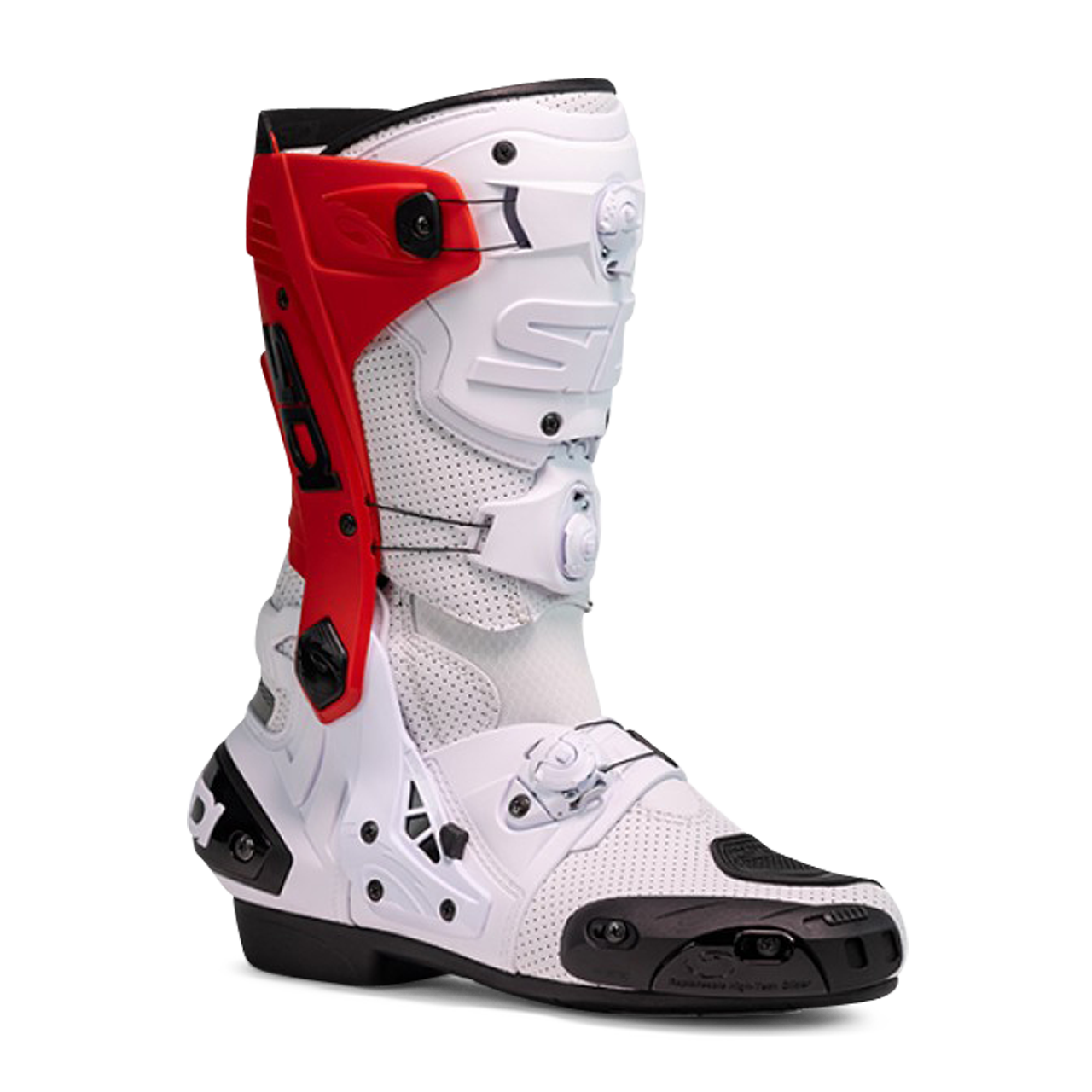Buty Motocyklowe Sidi Rex AIR Złamany Biały/Czerwony41