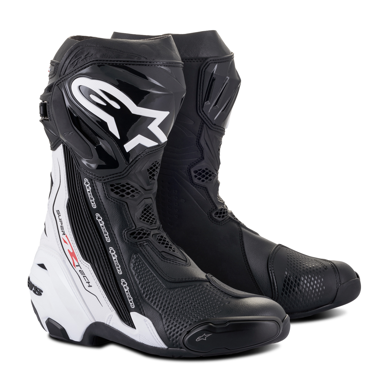 Buty Motocyklowe Alpinestars Supertech R Czarny/Złamany Biały42