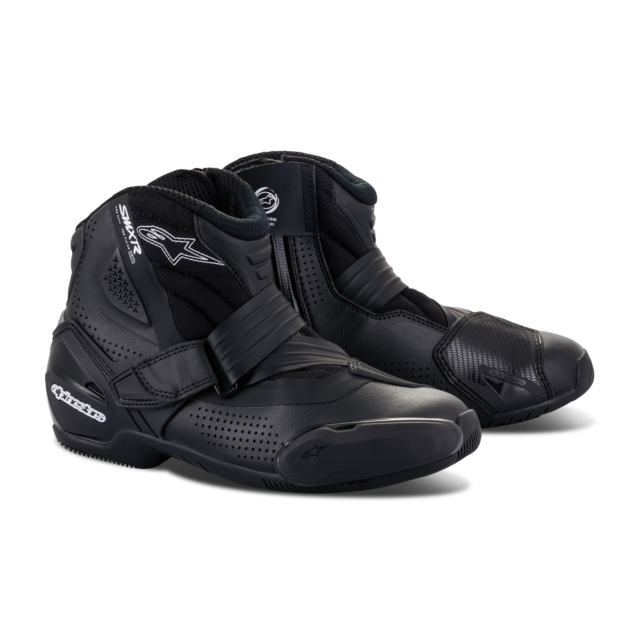Buty Motocyklowe Alpinestars SMX-1 R V2 Vented Czarno-Czarny42