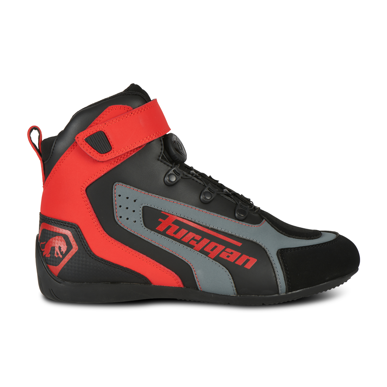 Buty Motocyklowe Furygan V4 Easy D3O Czarny/Czerwony38