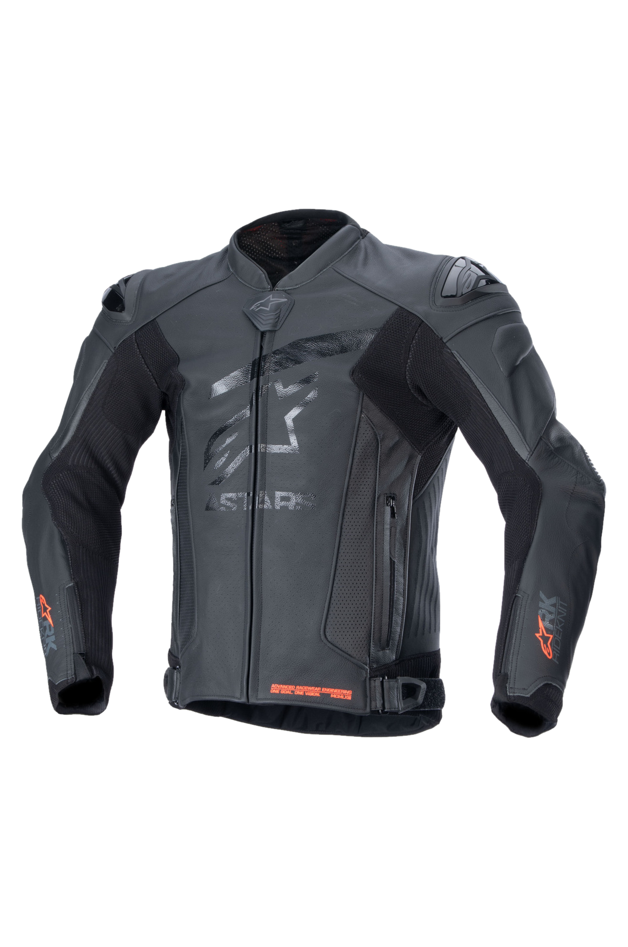 Skórzana Kurtka Motocyklowa Alpinestars GP Plus R V4 Rideknit Czarny48