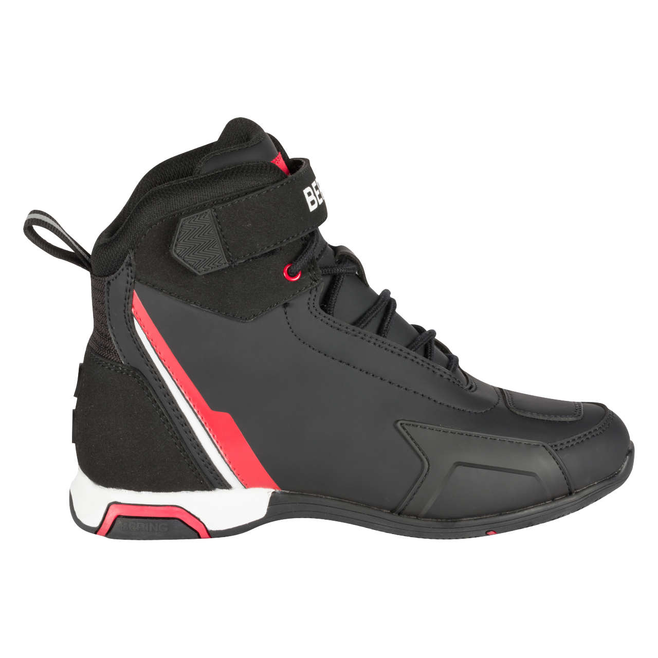 Buty Motocyklowe Bering Jag Damskie Czarny/Złamany Biały/Czerwony36