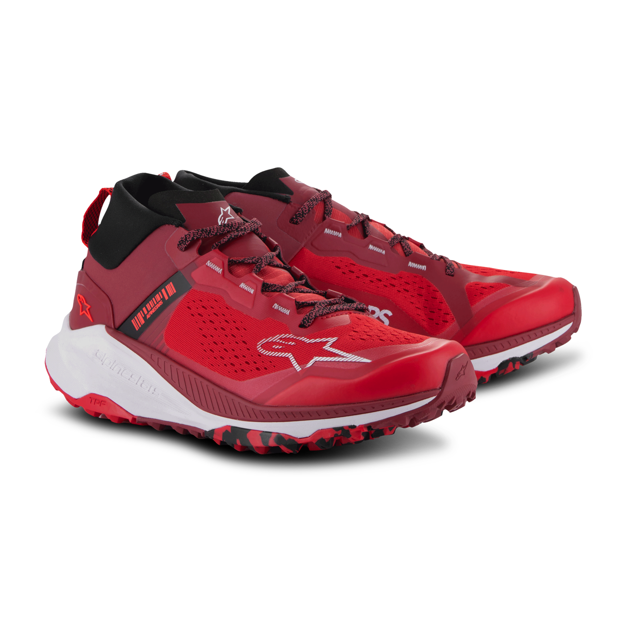 Buty Motocyklowe Alpinestars Meta XR V2 Airflow Jaskrawoczerwony/Złamany Biały47,5