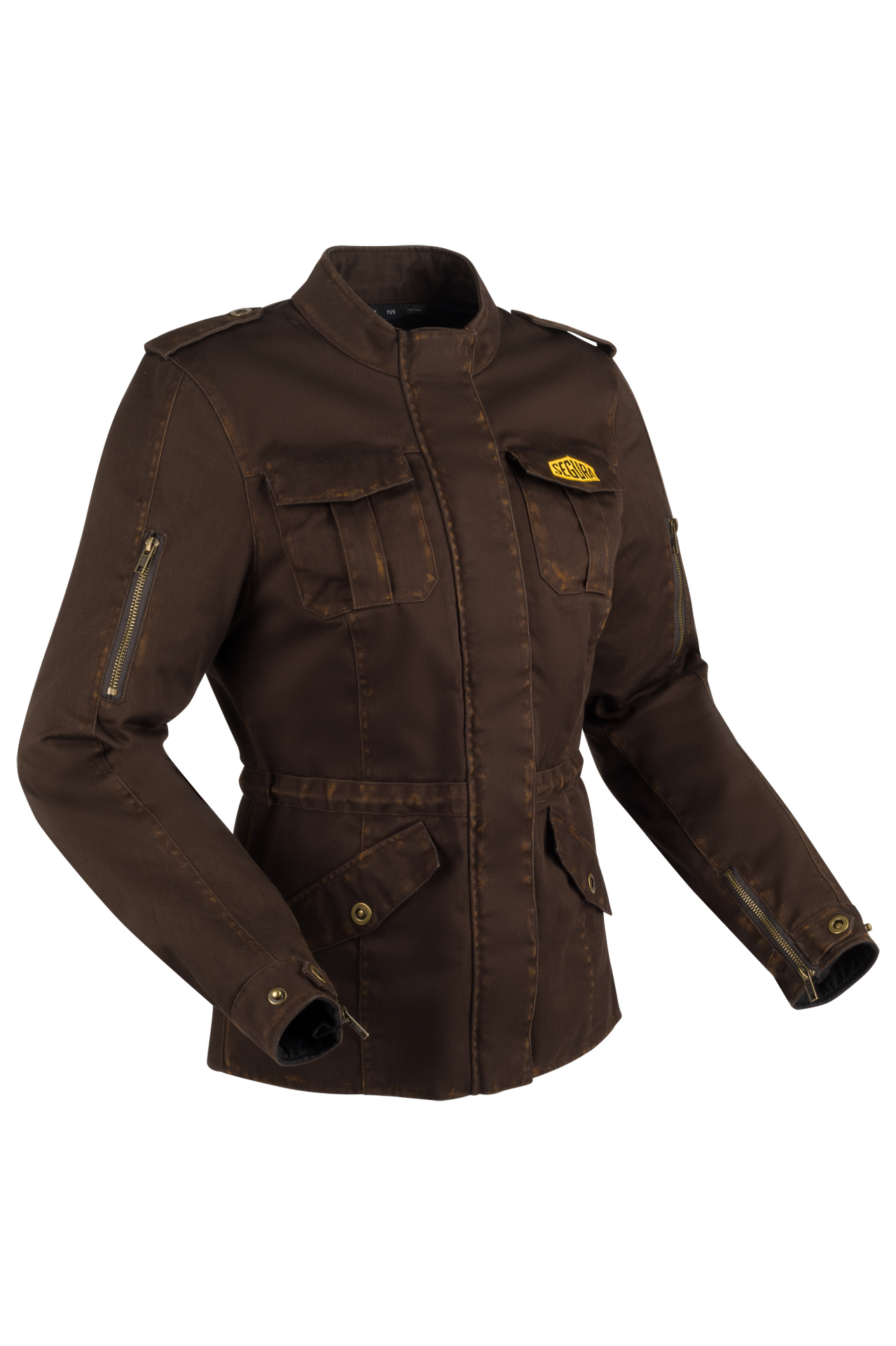Kurtka Motocyklowa Segura Tabata Damska BrązowyM