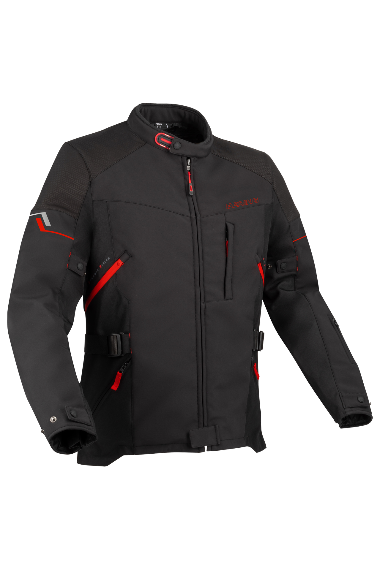 Kurtka Motocyklowa Bering Cobalt Czarny/CzerwonyM